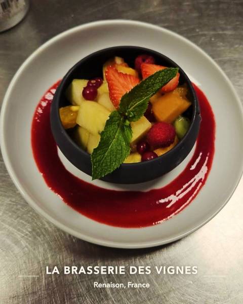 Dessert Fruits de saison Renaison Savoureux