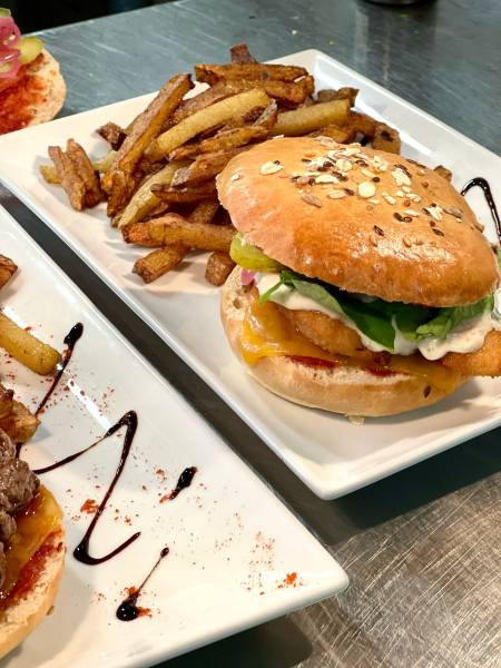 Le Burger Chicken des Vignes